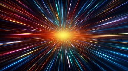 Fototapeta premium abstract background with rays