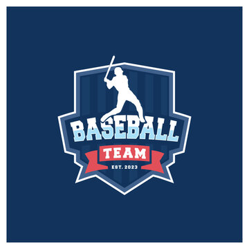 Baseball logo illustrations