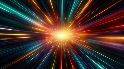 Obraz premium abstract background with rays