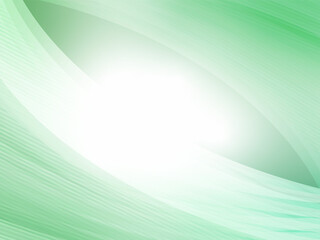 深淵で抽象的なイメージのファンタジー背景素材_グリーン