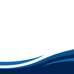 Business Curve Footer