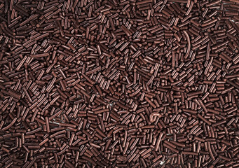 Chocolate Candy Sprinkle Texture Background, Donut Sprinkles Pattern, Sweet Glaze Mockup