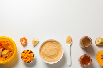 Concept of baby food and baby nutrition