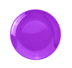 purple plate on transparent png