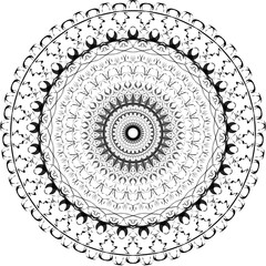 Abstract mandalas are widely used in various branches of art and design, allowing for creative and versatile applications.