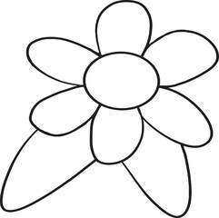 flower isolated on white