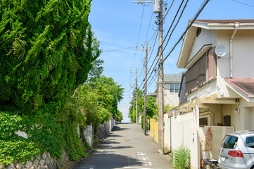 聖蹟桜ヶ丘の街並み