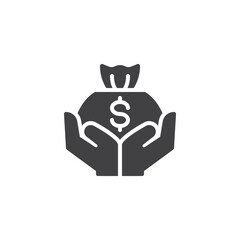 Money savings vector icon