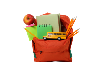 PNG, Concept of school and education, isolated on white background