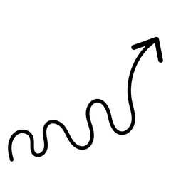 Abstract Line Arrow