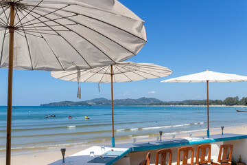 Beach restaurant at Bang Tao Beach,
