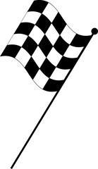 Racing flag svg vector cut file for cricut and silhouette