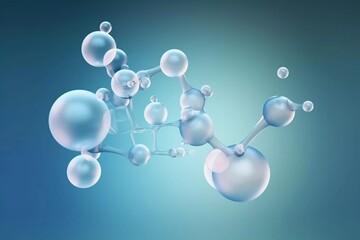 Bubbles of Chemistry: Soft and Airy Compositions Featuring Five Molecules
