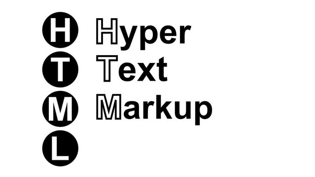 HTML(HyperTextMarkupLanguage)のシンプルなイメージ