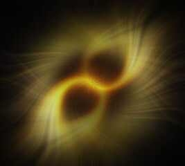 Natural Sun Flare with Lens Flare and Light Transition on Black Background