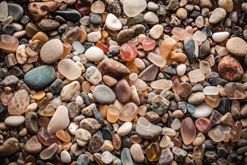pebbles on the beach