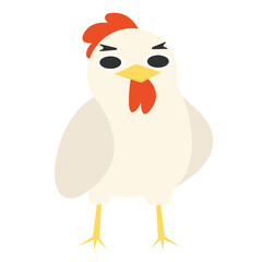 rooster vector