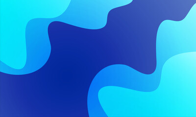 abstract blue background with liquid