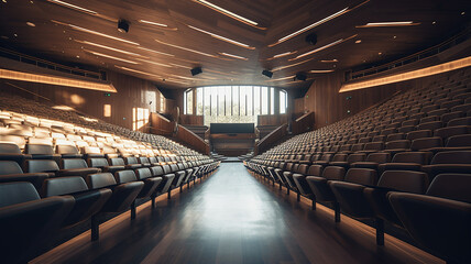 interior of a hall