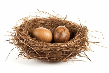 Naklejka na ściany i meble nest with eggs