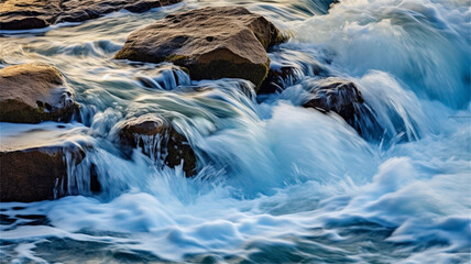 The vitality of running water