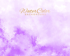 Naklejka na ściany i meble Abstract splashed watercolor background. Design for your cover, date, postcard, banner, logo.