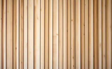 Obraz premium Vertical Wood Panel. 3D Render 