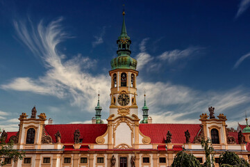 Naklejka premium Loreta church, Prague, czech republic