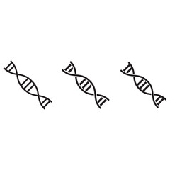 dna icon vector