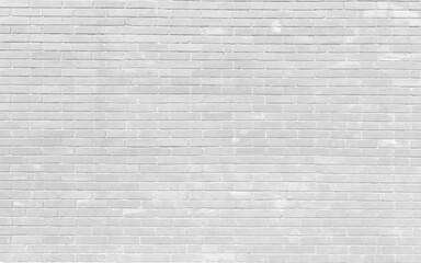 Construction background or backdrop brick wall of white abstract style. Abstract white brick wall texture for pattern background.