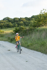 portrait of a girl in nature