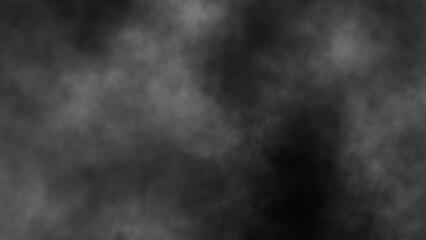 Abstract Black And White Blurry Smoke And Mist Effect Background