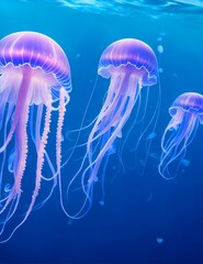 jellyfish in the sea - Ai