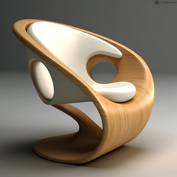  Wooden chair 