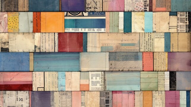 Quaint vintage patchwork for your design needs