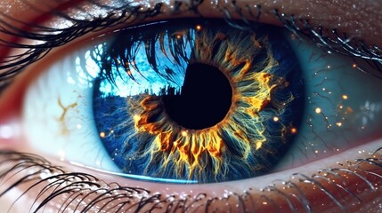 Beauty of the Human Eye