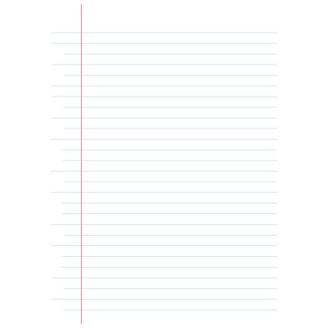 White Note Paper Texture Vector