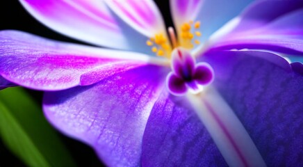 Beautiful floral macro photography [AI Generated]