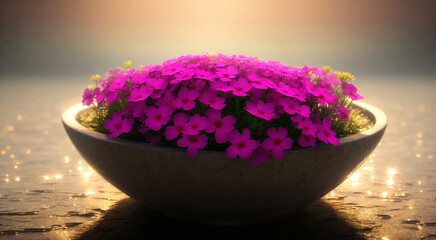 Beautiful floral macro photography [AI Generated]