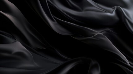 Obraz premium Minimalistic design with a muted black shade. Modern background. Generative AI