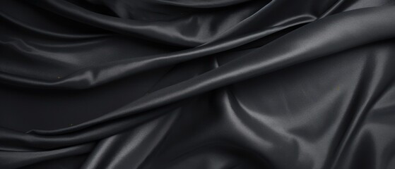 Fototapeta premium Minimalistic design with a muted black shade. Modern background. Generative AI