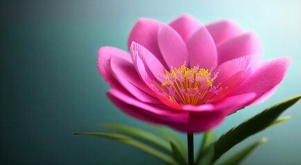 Obraz premium Beautiful floral macro photography [AI Generated]