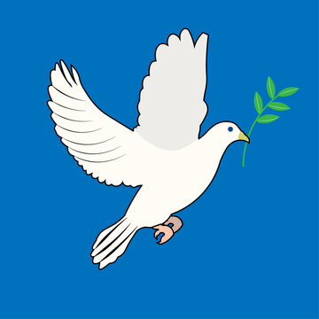 Vector international day of peace banner design