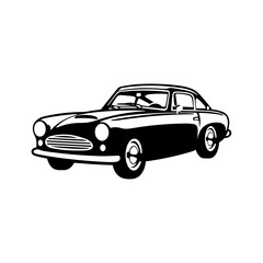 Classic Muscle Car Illustration