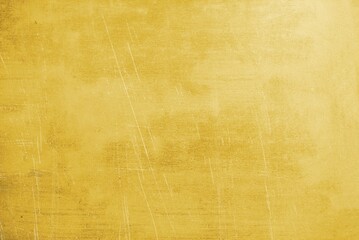 Abstract grunge gold background with scratches