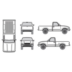 outline of cargo car part 20
