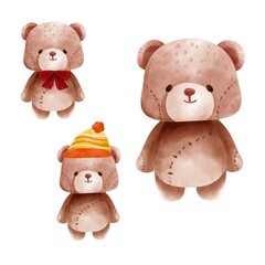 christmas teddy bear