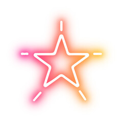 Set of Star neon