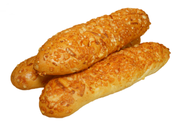 Cheese bread without background. Cheese rolls.