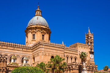 Fototapeta na wymiar Roman Catholic Archdiocese of Palermo - Sicily, Italy